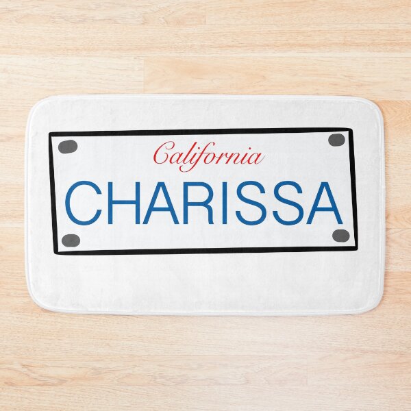 Item preview, California License Plate Names Charissa designed and sold by LinhlyHarwell13.