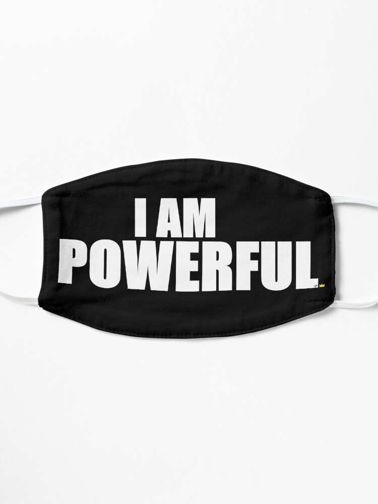Alternate view of I AM POWERFUL Mask