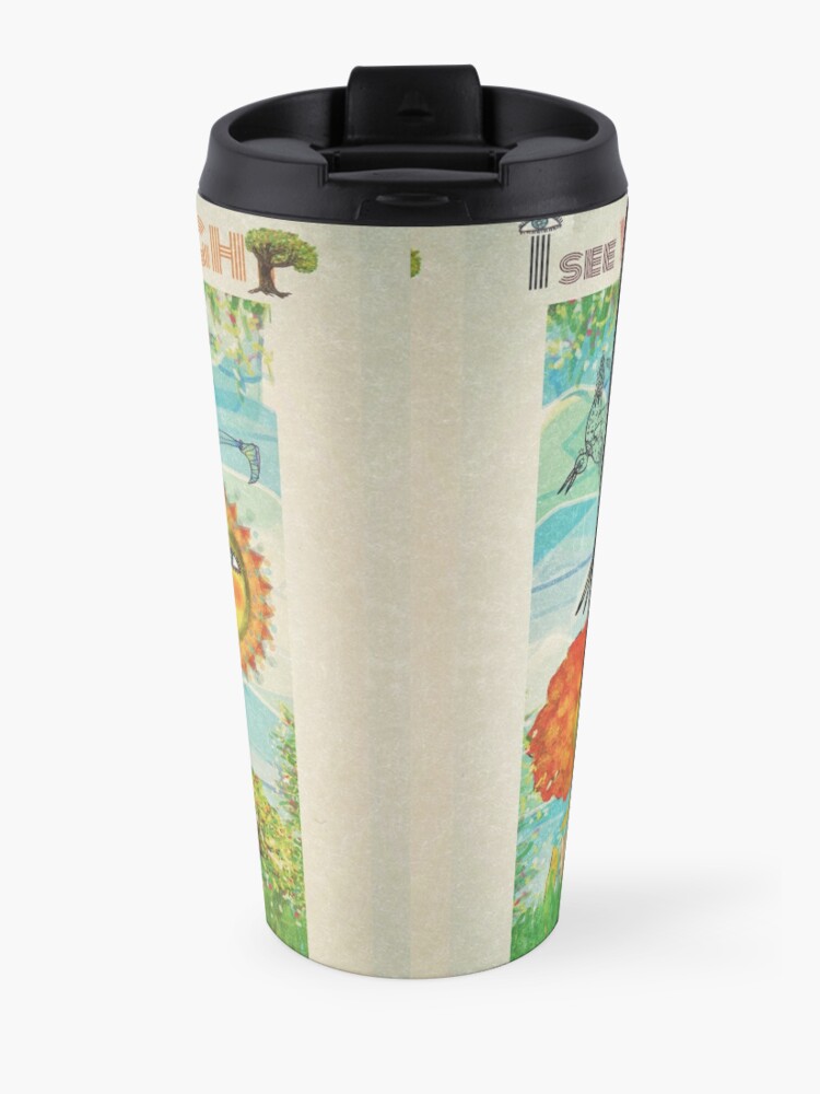 Alternate view of I see you in the Sunlight Travel Mug