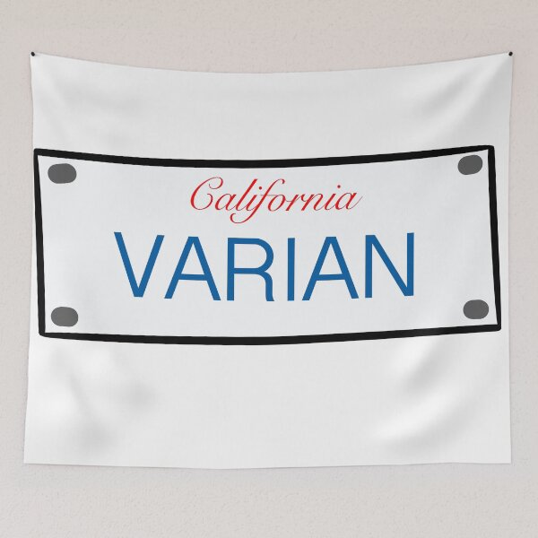 Item preview, California License Plate Names Varian designed and sold by LinhlyHarwell13.