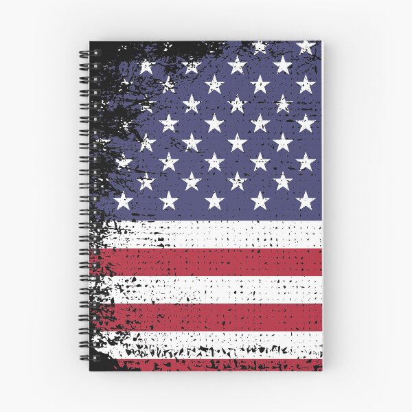 Item preview, Distressed Flag of the United States of America (US) designed and sold by beardsandcats.
