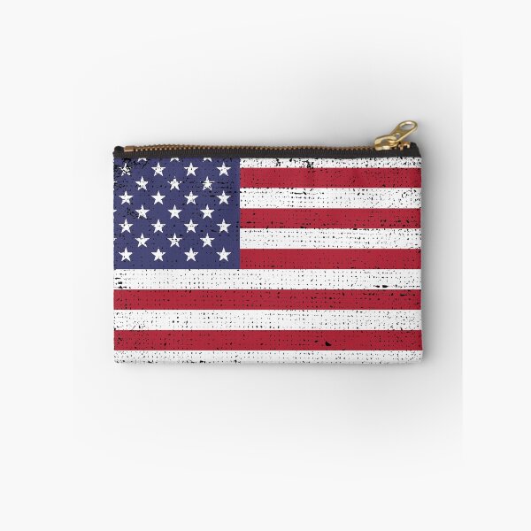 Item preview, Distressed Flag of the United States of America (US) designed and sold by beardsandcats.