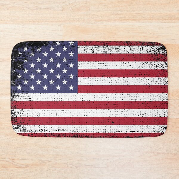 Item preview, Distressed Flag of the United States of America (US) designed and sold by beardsandcats.