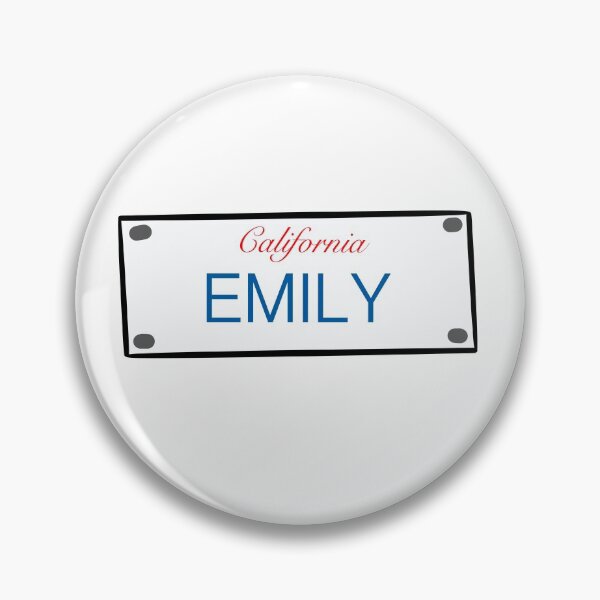 Item preview, California License Plate Names Emily designed and sold by LinhlyHarwell13.