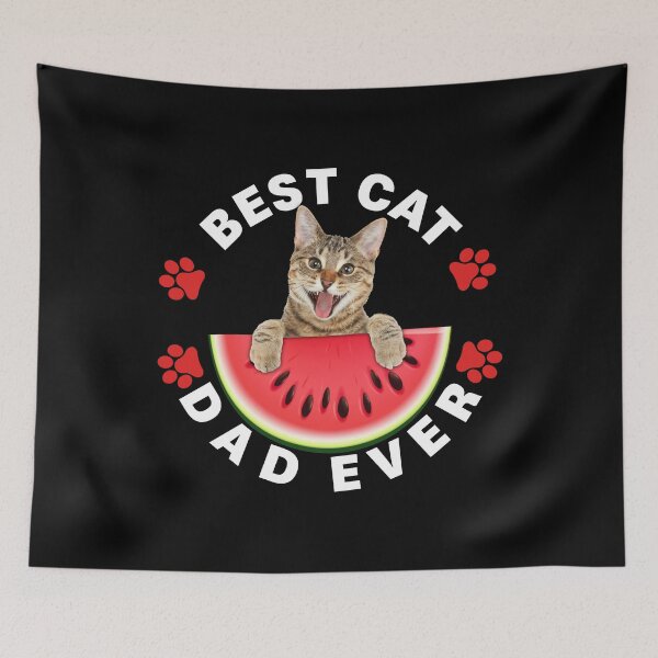 Item preview, Best cat dad ever designed and sold by TopDesignArt.