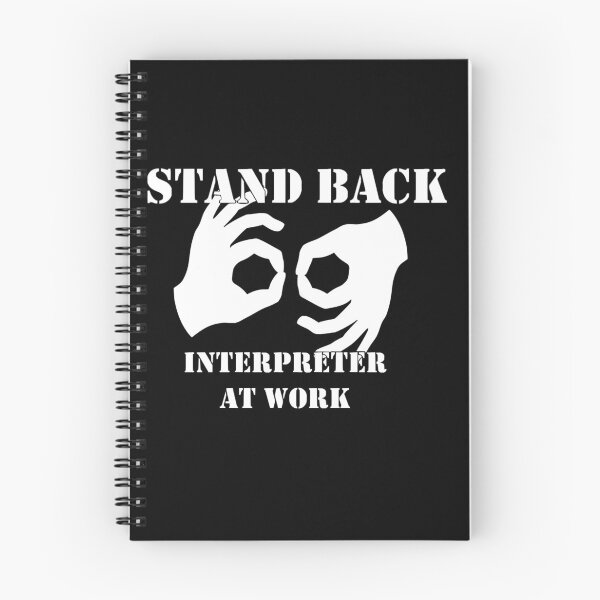 Item preview, Interpreter at Work - white designed and sold by Haley Scott.