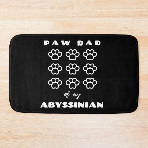 Item preview, Abyssinian Paw Dad designed and sold by REApparelCo.