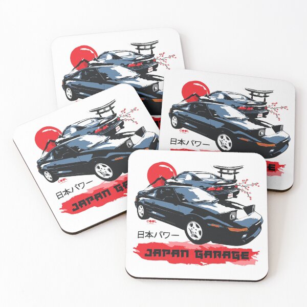 Item preview, Garaje japonés de coches negros designed and sold by CoolRide.