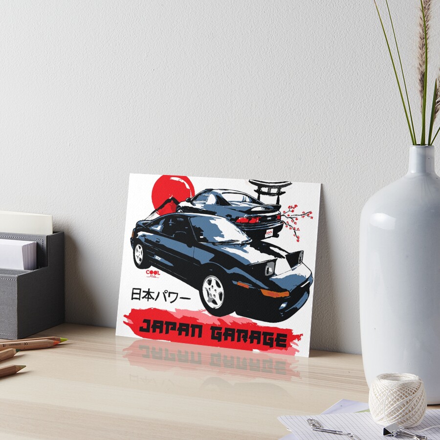 Black Car Japan Garage