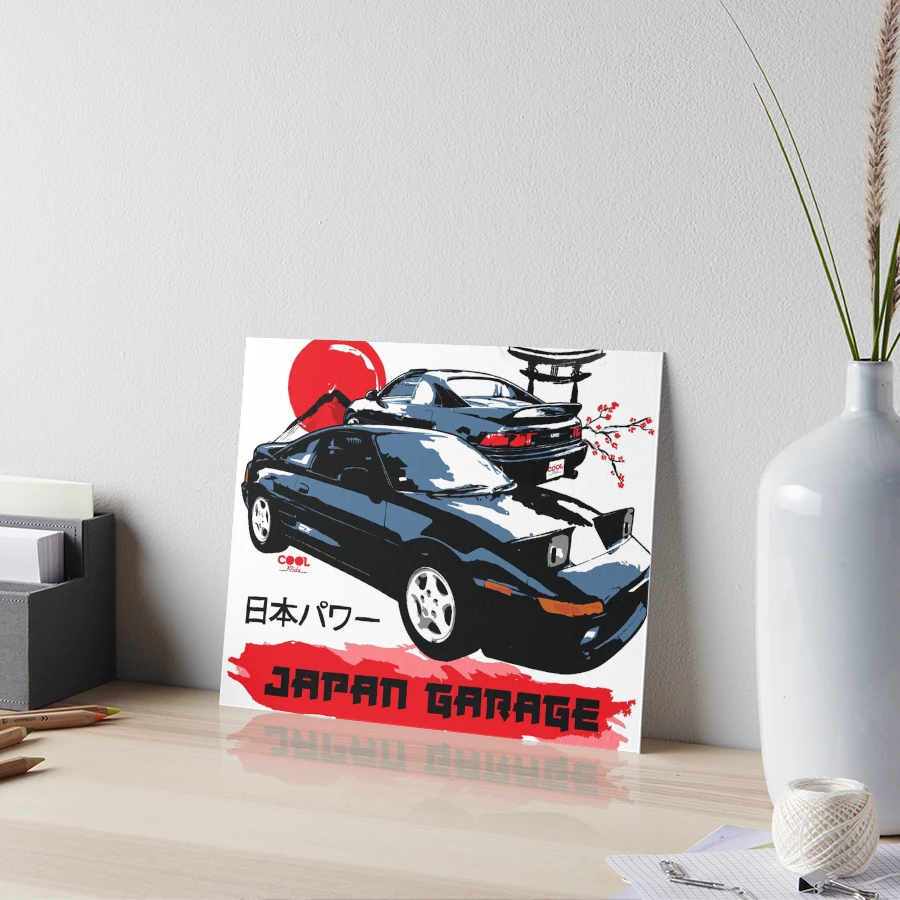 Black Car Japan Garage