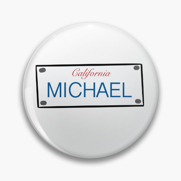 Item preview, California License Plate Names Micheal designed and sold by LinhlyHarwell13.