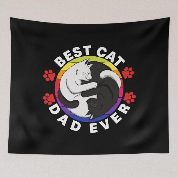 Item preview, Best cat dad ever designed and sold by TopDesignArt.