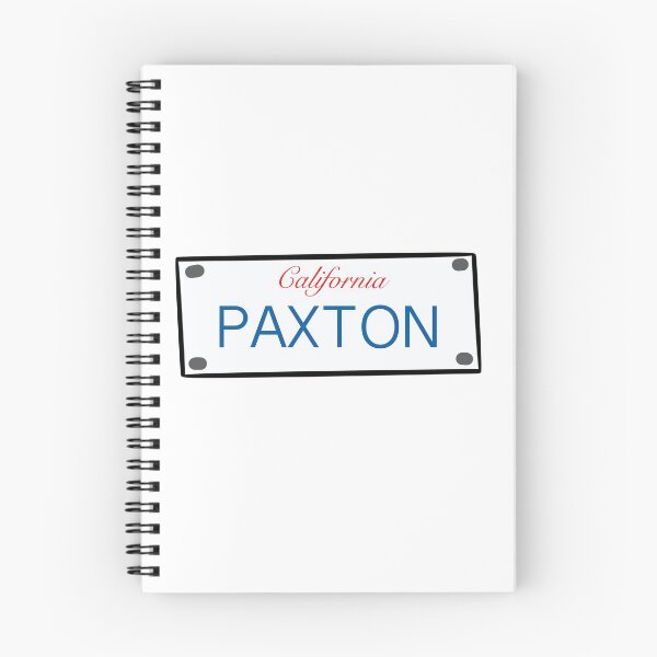 Item preview, California License Plate Names Paxton designed and sold by LinhlyHarwell13.