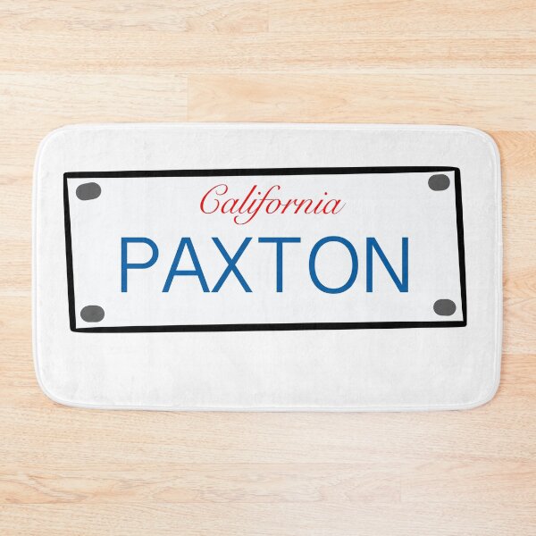 Item preview, California License Plate Names Paxton designed and sold by LinhlyHarwell13.