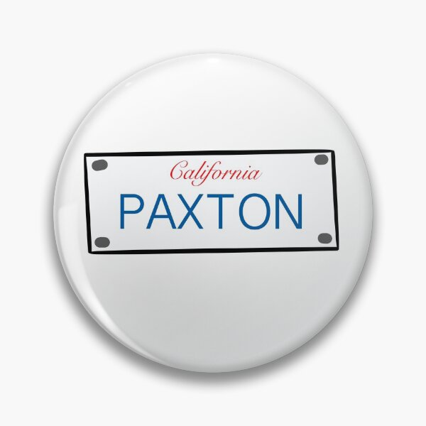Item preview, California License Plate Names Paxton designed and sold by LinhlyHarwell13.