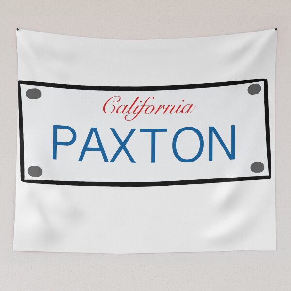 Item preview, California License Plate Names Paxton designed and sold by LinhlyHarwell13.