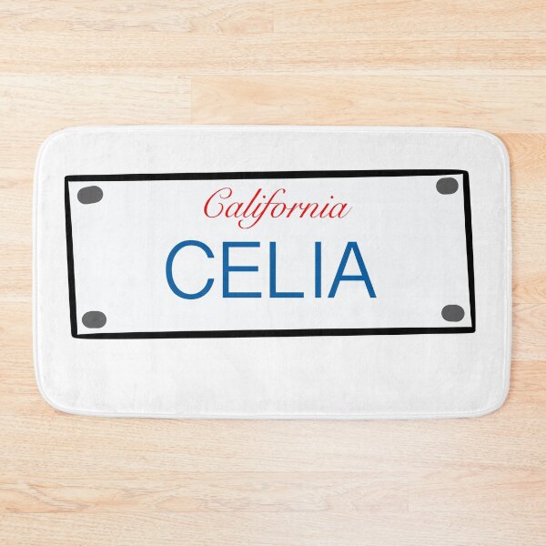 Item preview,  California License Plate Names Celia designed and sold by LinhlyHarwell13.