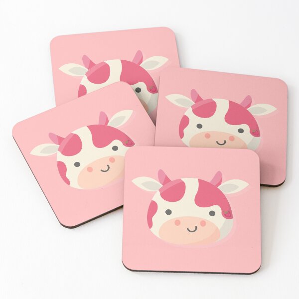 Item preview, Pink Strawberry Cow designed and sold by Alaadin Bendali Braham.
