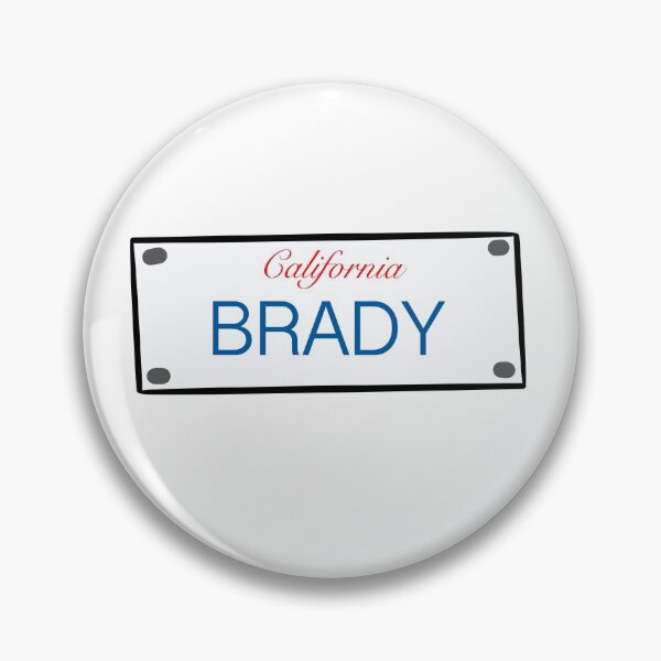 Item preview, California License Plate Names Brady designed and sold by LinhlyHarwell13.