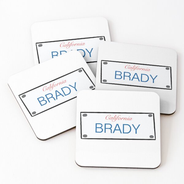Item preview, California License Plate Names Brady designed and sold by LinhlyHarwell13.