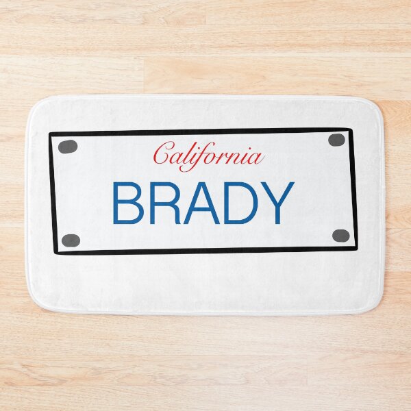 Item preview, California License Plate Names Brady designed and sold by LinhlyHarwell13.
