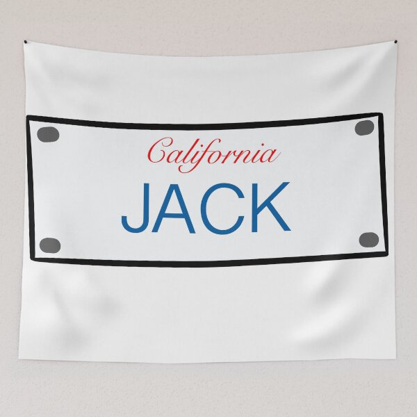 Item preview, California License Plate Names Jack designed and sold by LinhlyHarwell13.