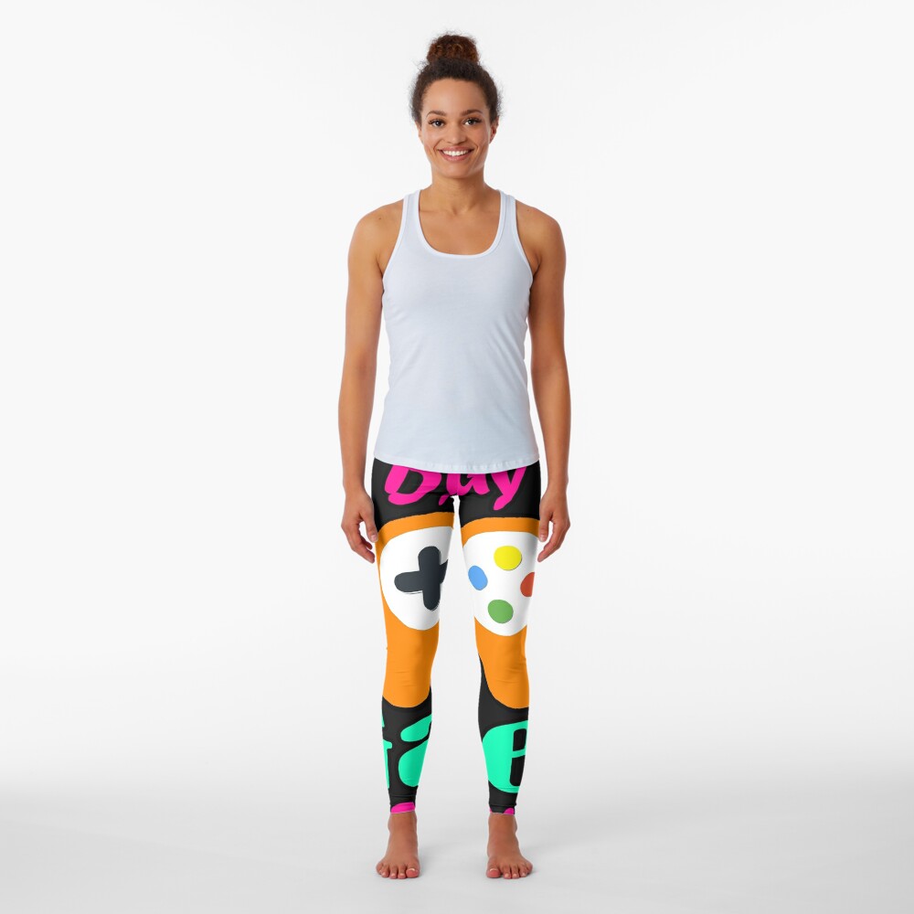 Discover Yoga By Day Gaming By Night Leggings