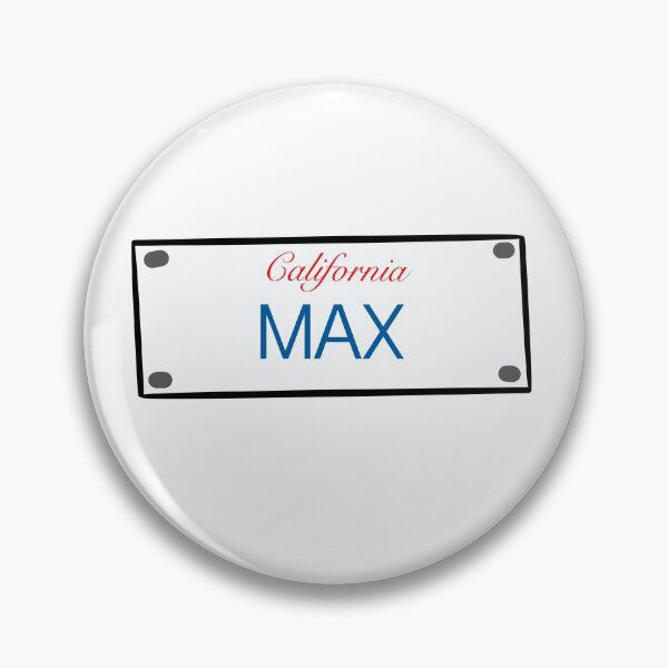 Item preview, California License Plate Names Max designed and sold by LinhlyHarwell13.