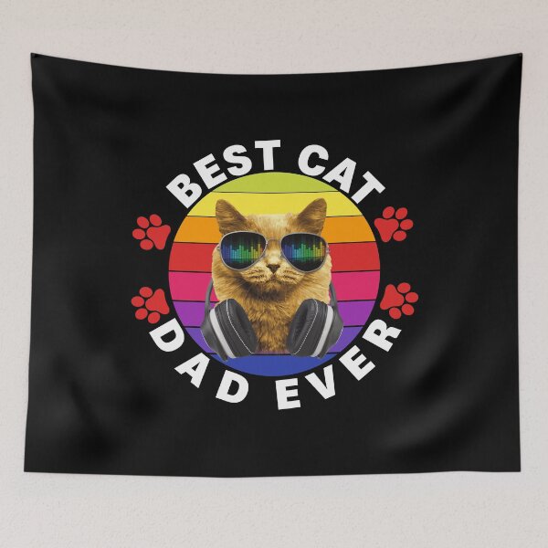 Item preview, Best cat dad ever designed and sold by TopDesignArt.