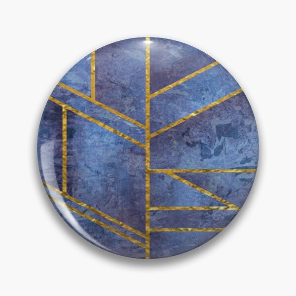 Item preview, Abstract blue design with Gold stripes.  decorating, glitter designed and sold by jayne0524.