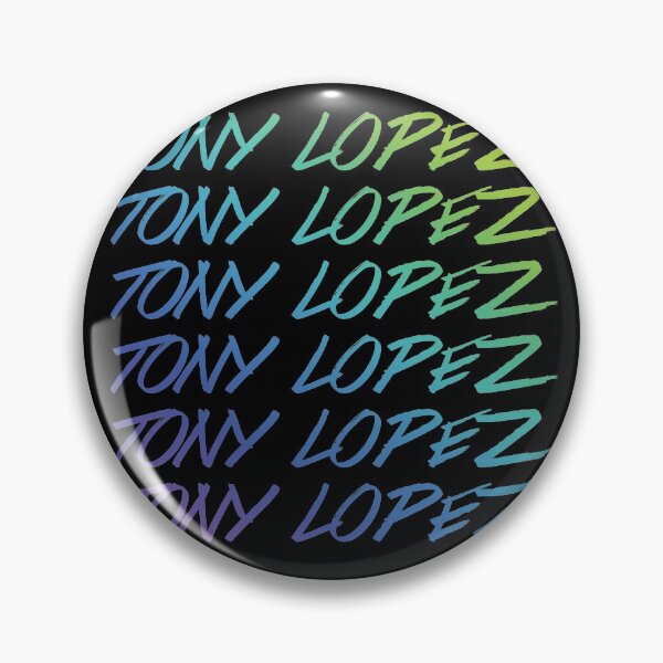 Item preview, Tony Lopez Logo name rainbow (blue green) - Tiktok Lopez brothers designed and sold by Vane22april.