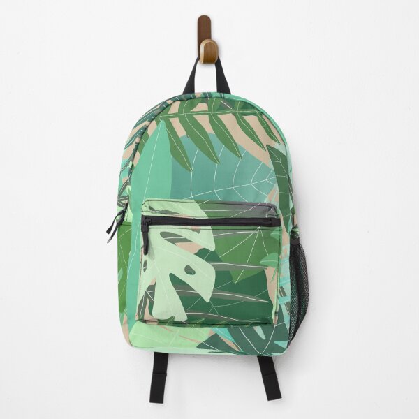 Jungle Leaves Pattern Backpack