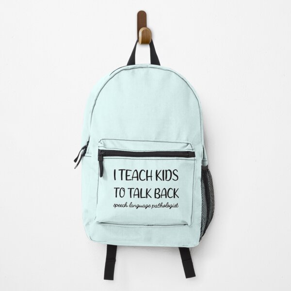 Item preview, I Teach Kids To Talk Back Speech Language Pathologist designed and sold by ilizindotcom.