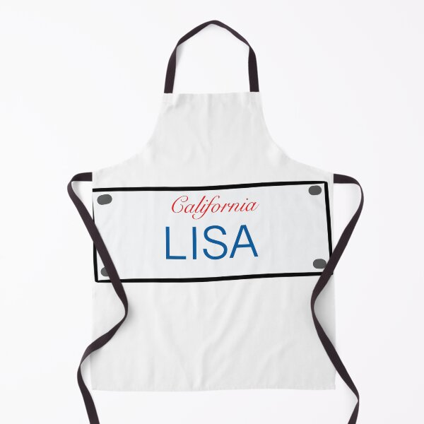 Item preview, California License Plate Names Lisa designed and sold by LinhlyHarwell13.