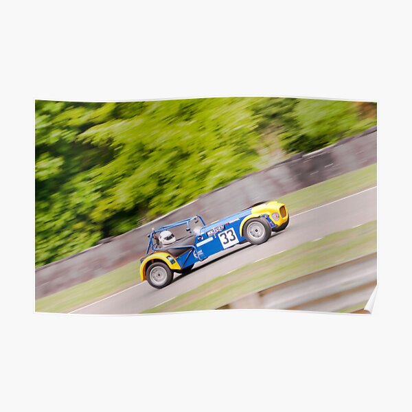 Caterham at speed Poster
