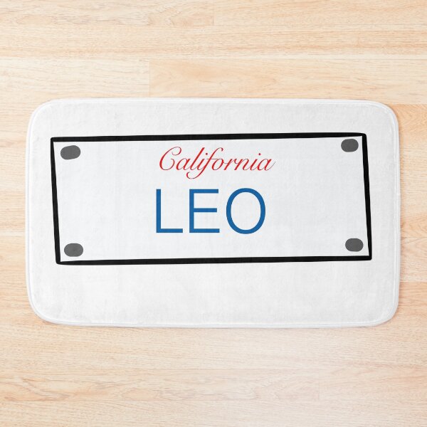 Item preview, California License Plate Names Leo designed and sold by LinhlyHarwell13.
