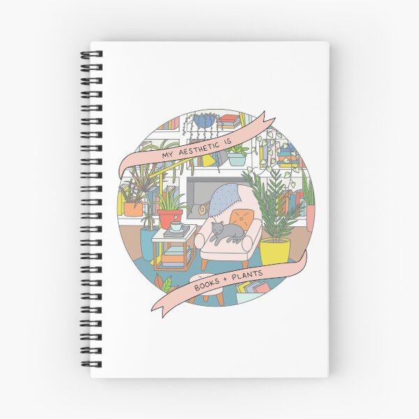 Item preview, Books & Plants designed and sold by Introvert Doodles.