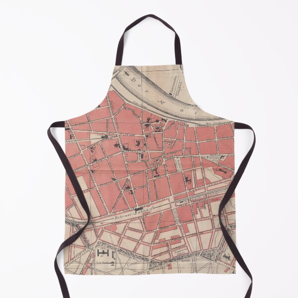 Item preview, Vintage Mapa de Offenbach Am Main Alemania (1900) designed and sold by BravuraMedia.