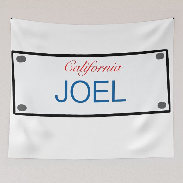 Item preview, California License Plate Names Joel designed and sold by LinhlyHarwell13.