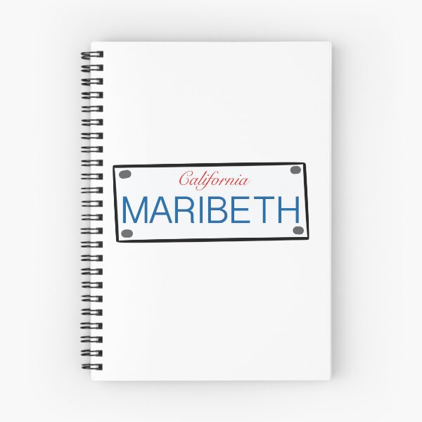Item preview, California License Plate Names Maribeth designed and sold by LinhlyHarwell13.