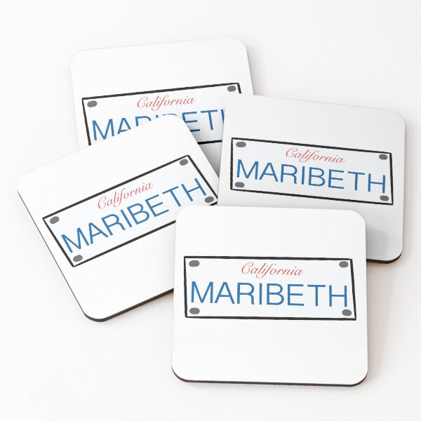 Item preview, California License Plate Names Maribeth designed and sold by LinhlyHarwell13.