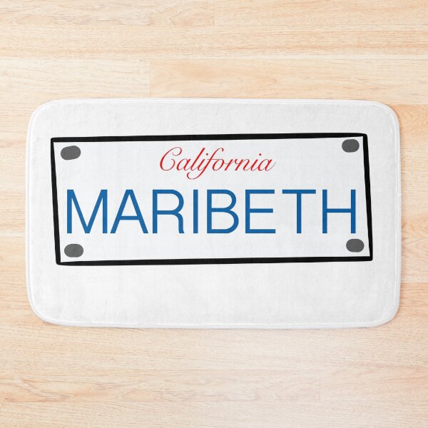 Item preview, California License Plate Names Maribeth designed and sold by LinhlyHarwell13.