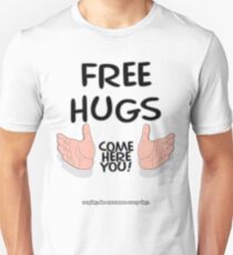 FREE HUGS!!! Slim Fit T-Shirt