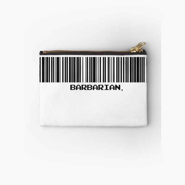 Item preview, Barbarian Barcode designed and sold by AceLlama.