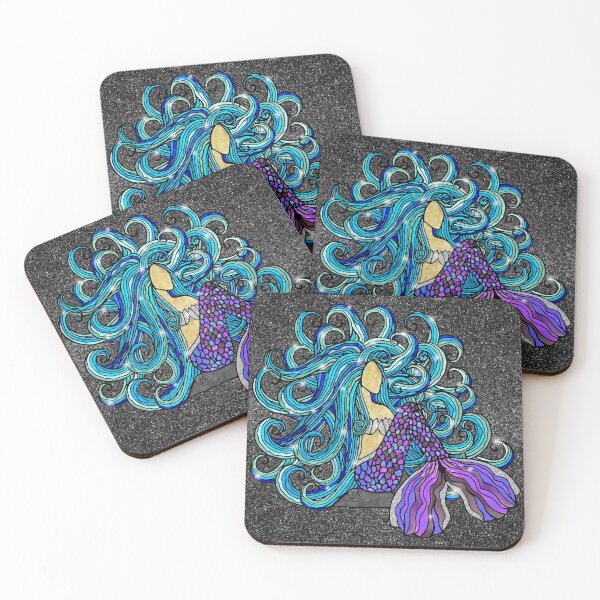 Item preview, Midnight Mermaid designed and sold by artlovepassion.