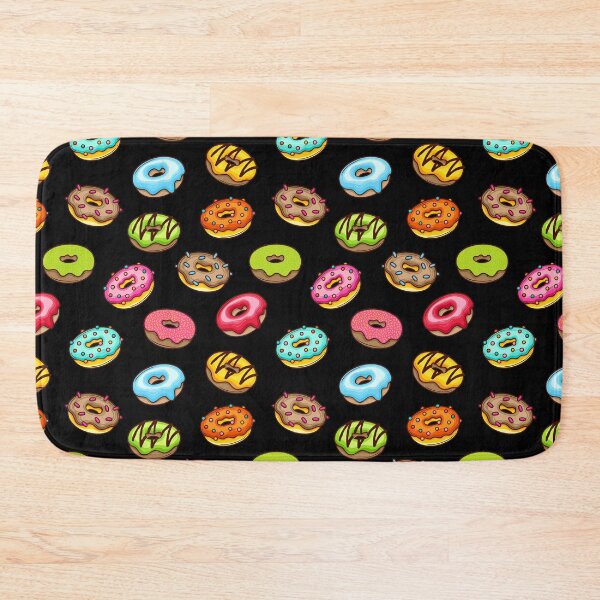 Artikelvorschau, Donut Gekritzel bunt nahtloses Muster entworfen und verkauft von awesome pattern.