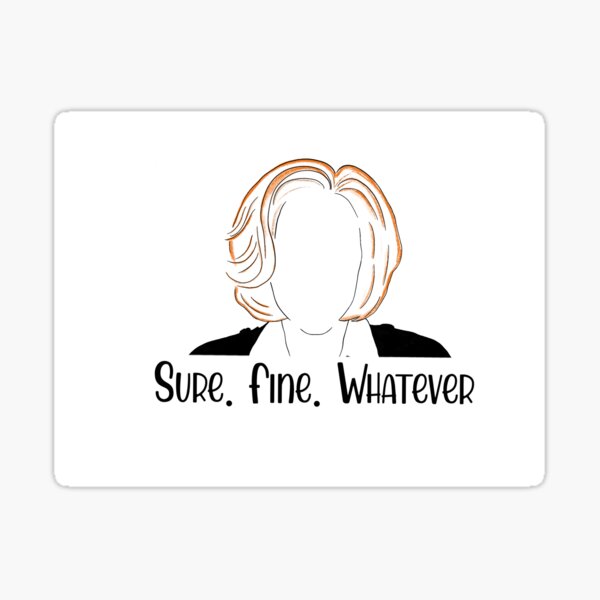 Artikel-Vorschau von  Dana Scully alias Gillian Anderson, designt und verkauft von Joeydraws.