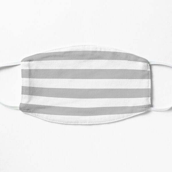 Stripe gray Flat Mask
