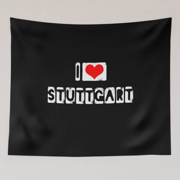 Item preview, I love Stuttgart Stuggi Württemberg 1893 designed and sold by GeogDesigns.