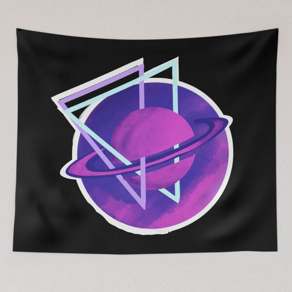 Item preview, Geometric Planet Saturn designed and sold by ChezM1989.